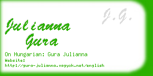 julianna gura business card